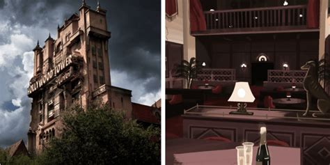 Fan Designs The Tip Top Club A Tower Of Terror Bar Inside The Magic