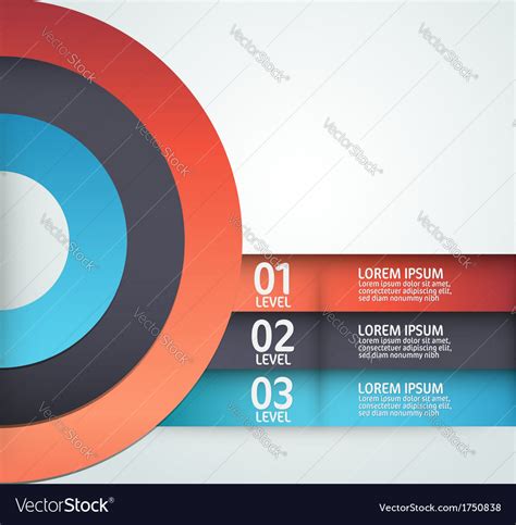 Modern Layout Design Royalty Free Vector Image