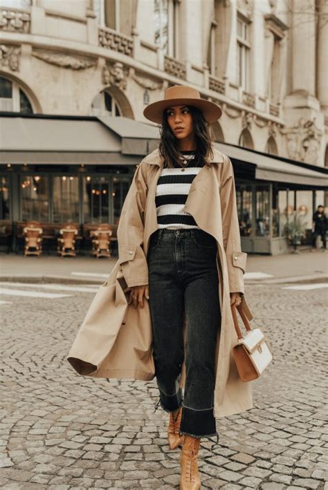 5 trench coats for spring not your standard parisian outfits trench coat style classy parisian