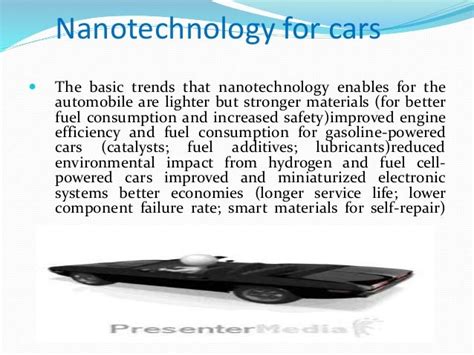 Nanotechnology In Automobiles Ppt