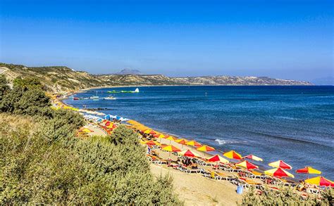 Paradise Beach At Kefalos In Kos Island Greece