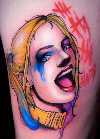 Harley Quinn Tattoos Meanings Tattoo Designs Ideas Artofit