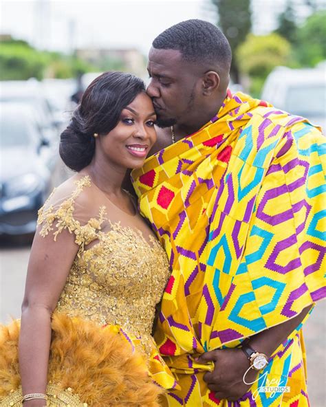 First Look at John Dumelo & his Love Mawunya's Traditional Wedding in