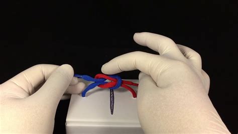 Square Knot 1 Back To The Suture Youtube