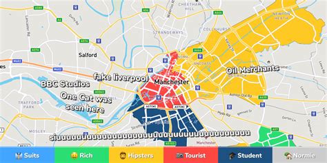 Manchester Neighborhood Map