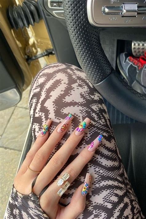 Pin By Herbalfoo On Beauty In 2020 Kylie Nails Long Acrylic Nails