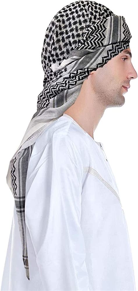 xinni summer arabic thin headcover muslim turban islamic breathable headwear scarf for men black