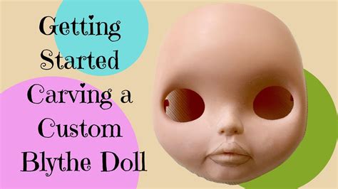 Getting Started Carving The Lips Of A Custom Blythe Doll Youtube