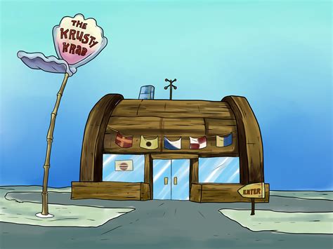 How To Draw The Krusty Krab With Pictures Wikihow