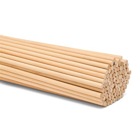 Wooden Dowel Rods 14 Inch Thick Multiple Lengths Available