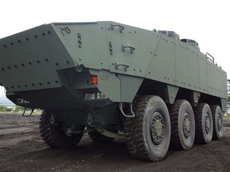 Komatsu Next Generation 8x8 Armoured Personnel Carrier Army Technology