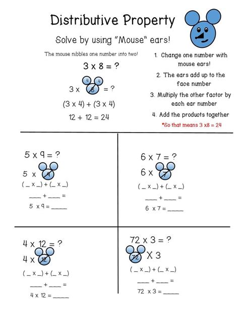 5th Grade Math Properties Of Multiplication Roger Brent S 5th Grade
