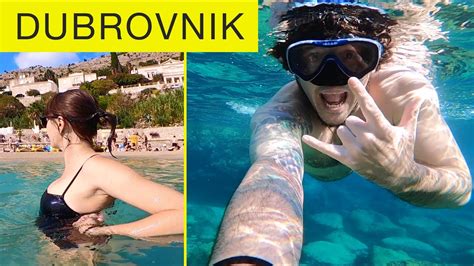 A Weekend In Dubrovnik From The Water Snorkeling In Croatia Gopro Youtube