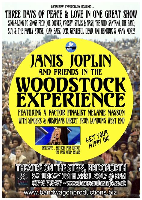Bandsintown Janis Joplin And Friends In The Woodstock Experience