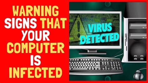 Computer Virus Warning Signs