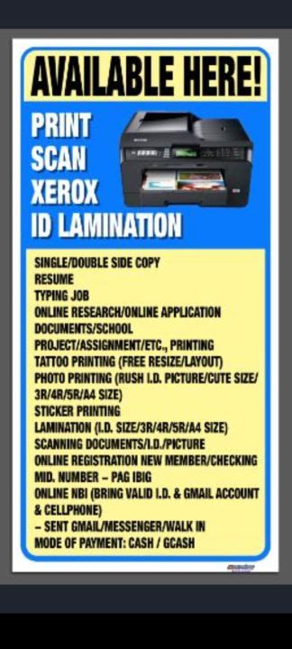 Print Scan Xerox 2x4ft Tarpaulin Print Lazada Ph