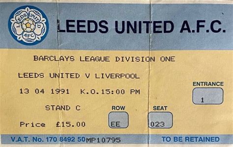 Matchdetails From Leeds United Liverpool Played On Saturday 13 April