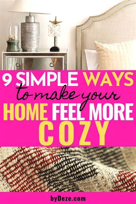 The Cold Is Coming 9 Ways To Make Your Home Feel Cozy Bydeze Cozy