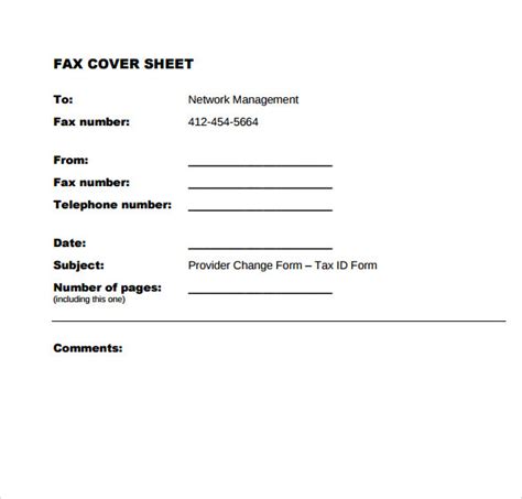 Free 8 Sample Office Fax Cover Sheet Templates In Pdf Ms Word