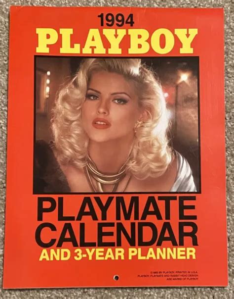 Vintage Playboy Playmate Calendar Picclick