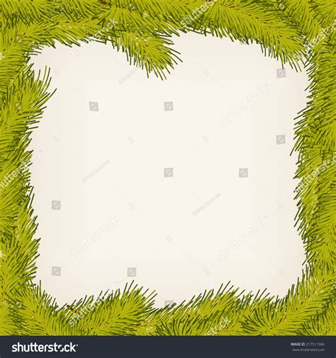 Vector Cute Hand Drawn Christmas Frame Stock Vector Royalty Free Shutterstock