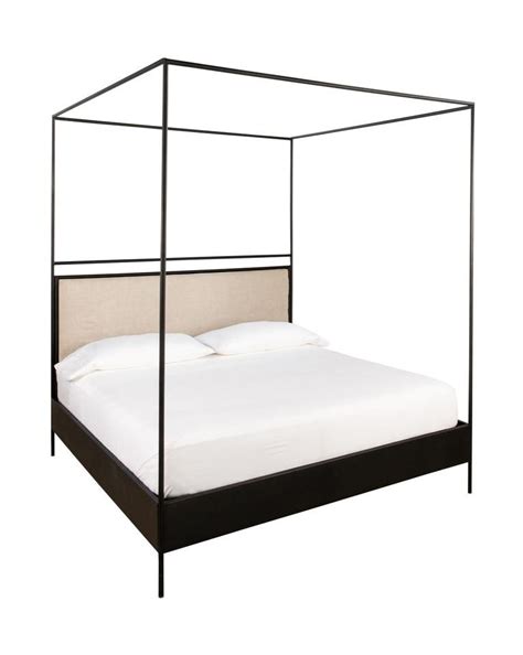 Baxton studio eleanor canopy queen bed. Sutherland Canopy Bed in 2020 | Black canopy beds, Metal ...