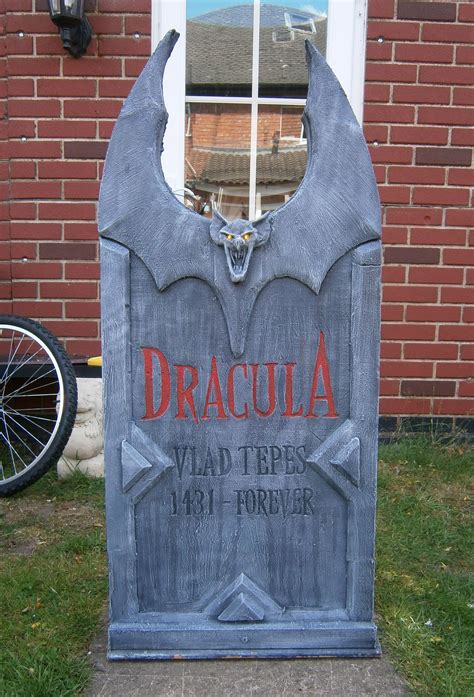 Dracula Prop By Twisted Endeavours Halloween Graveyard Halloween Tombstones Pirate Halloween