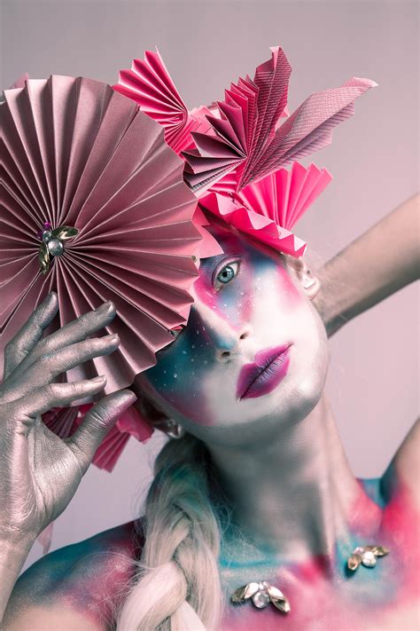 My Avant Garde Rosé Photoshoot I Love Making Headpieces And