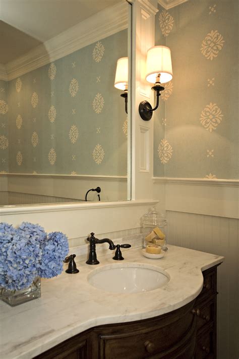 Powder Room Traditional Powder Room Raleigh By