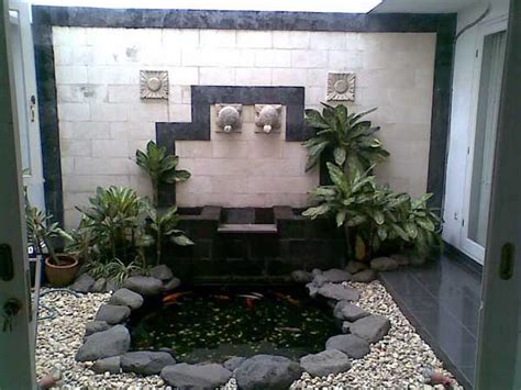 Membuat Desain Kolam Ikan Untuk Taman Rumah Minimalis Sederhana