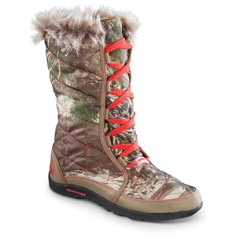 Realtree Girl Ci Ci High Top Winter Boots 652559 Winter And Snow Boots