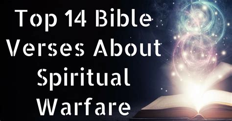 Top 14 Bible Verses About Spiritual Warfare
