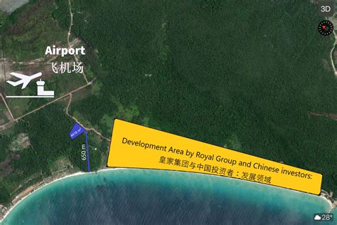 Koh Rong Land Near Planned Airport And Royal Group Development Kaoh