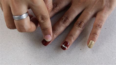 Diy straw fake nails with tape | diy fake nails without nail glue at home straw, double sided tape click to. Como Grudar Unhas Falsas sem Cola: 11 Passos
