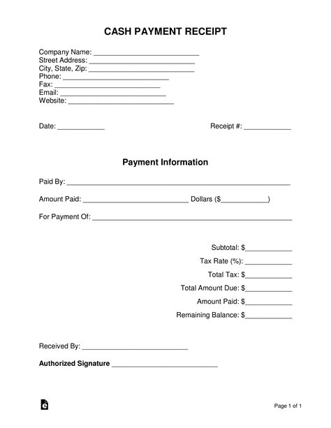Browse Our Example Of Cash Transaction Receipt Template Receipt