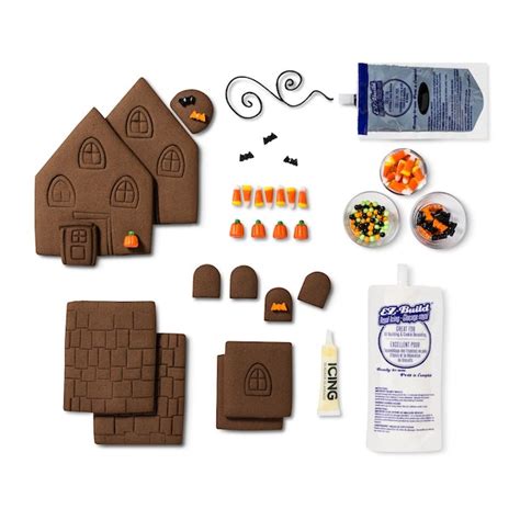 Targets Halloween House Cookie Kit Gives Gingerbread Houses A Spooky Twist