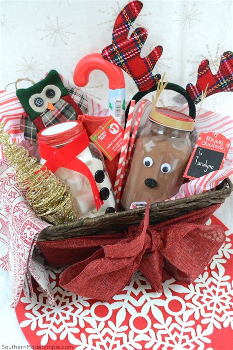 Easy Holiday T Idea Diy Hot Cocoa T Basket Southern Made