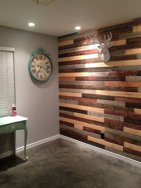 40 Elegant Diy Reclaimed Wood Accent Design Ideas For Wall That You