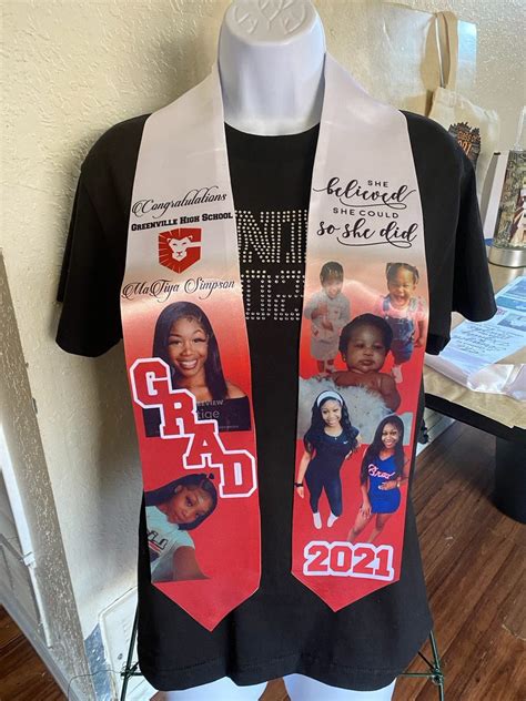 60inch Blank Sublimation Graduation Stoles 60inch Blank Etsy