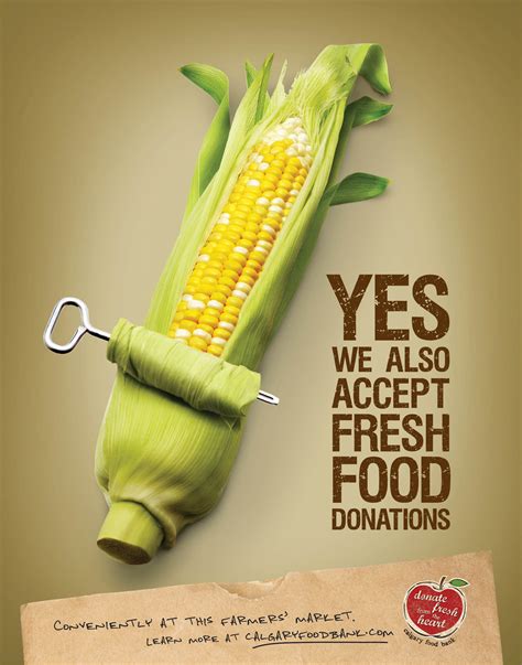 Calgary Food Bank Print Advert By Wonder Corn Ads Of The World™