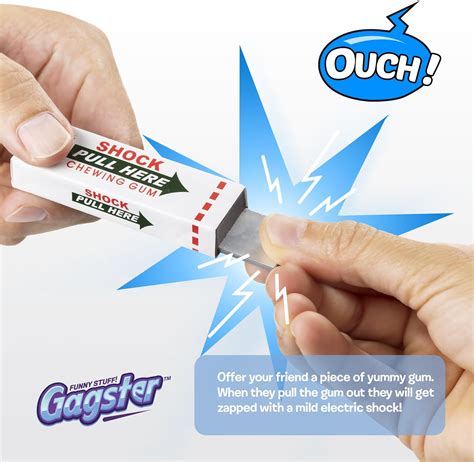 Buy Gag Chewing Gum 3 In 1 Prank Toys Set Shocking Water Squirt And Cockroach Snapping Gum