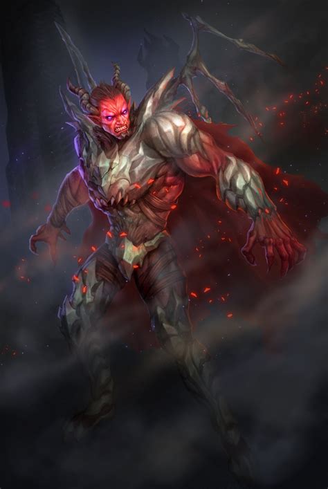 ArtStation - Demon Warrior, Canor Boado
