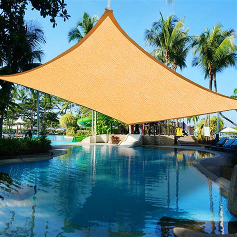 Sun shade sail awning canopy outdoor home garden sunscreen 95% uv block triangle. Triangle/Square/Rectangle Sun Shade Sail Outdoor Garden ...