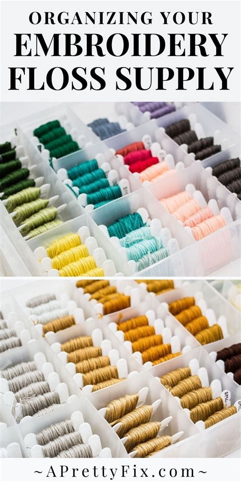 Organizing Your Embroidery Floss Two Easy Ways A Pretty Fix