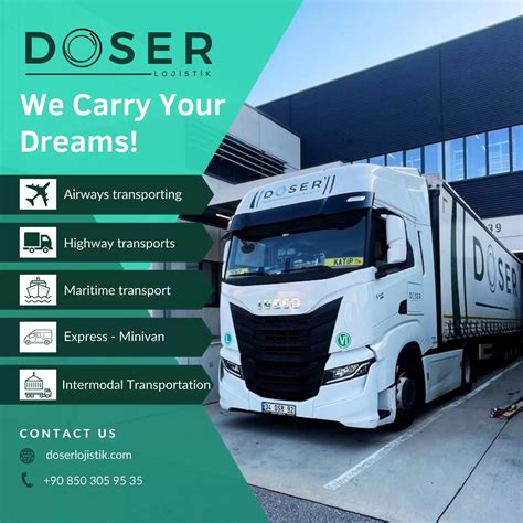 Your Ultimate Logistics Solution! | Doser Lojistik