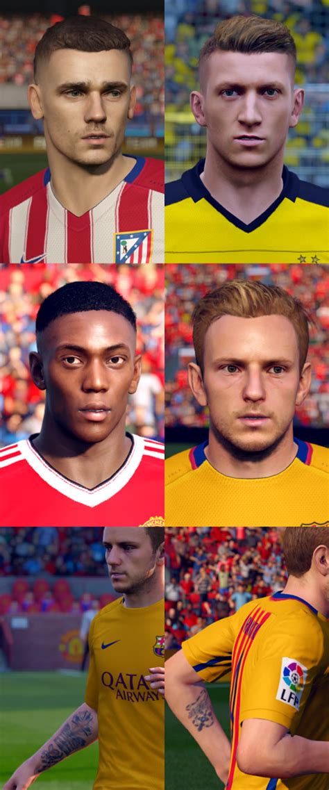 The game is the first in the fifa series to include female players. FIFA 16 Face Pack #4