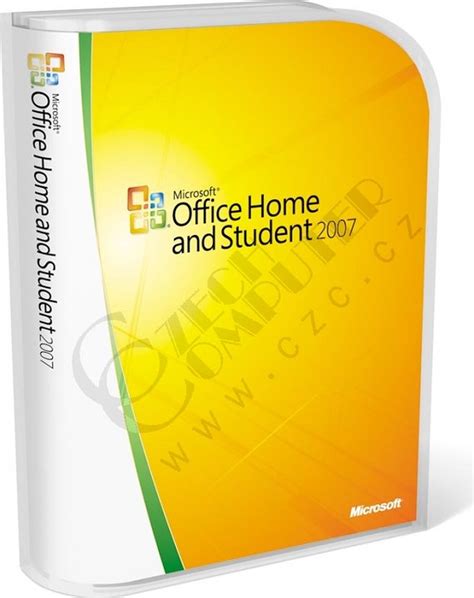 Microsoft Office Home And Student 2007 Cz Cd 79g 00039 Czccz