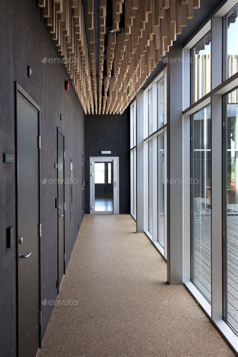Modern Office Hallway Stock Photo By Mintimages Photodune