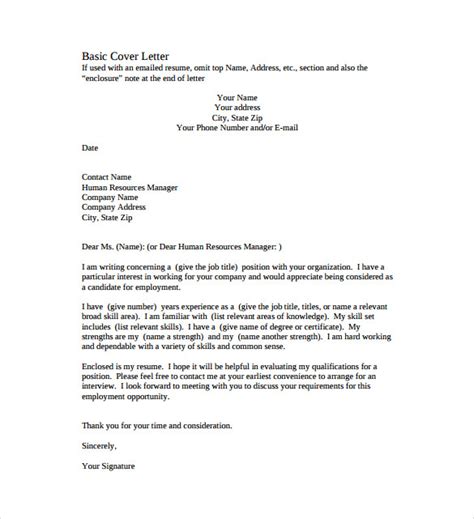 Check out the sample cover letter below (or download the cover letter template as a word doc) to get some inspiration to craft your own. Simple Cover Letter Format | Template Business