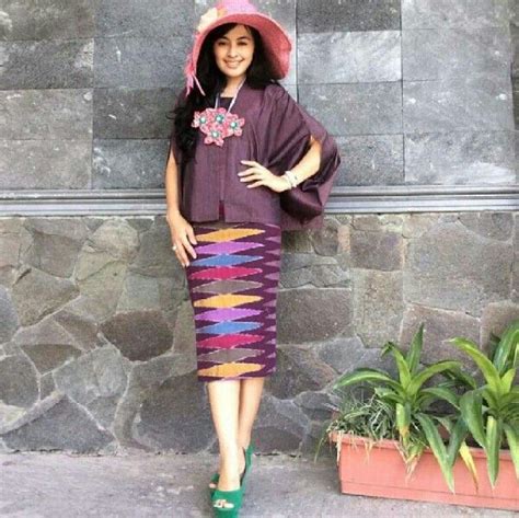 Tenun Rangrang From Bali Indonesia Tenun Dress Kebaya Dress Batik